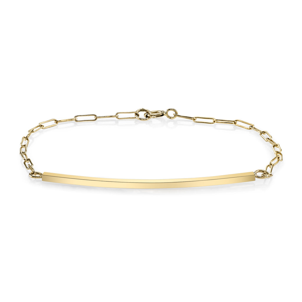 Carrie Hoffman Jewelry | Bar & Drawn Cable Bracelet