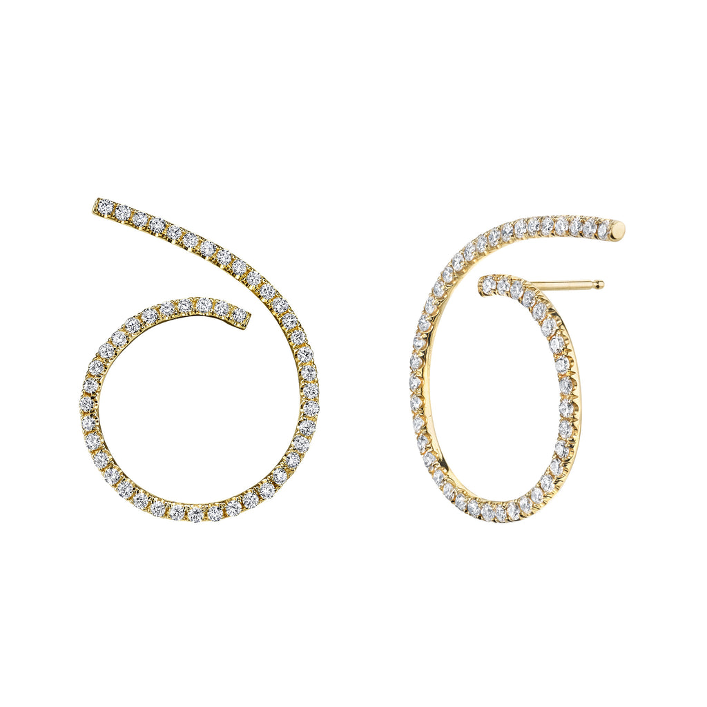 Carrie Hoffman Jewelry l Pave Six Studs