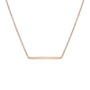 Carrie Hoffman Jewelry l Straight Bar Necklace