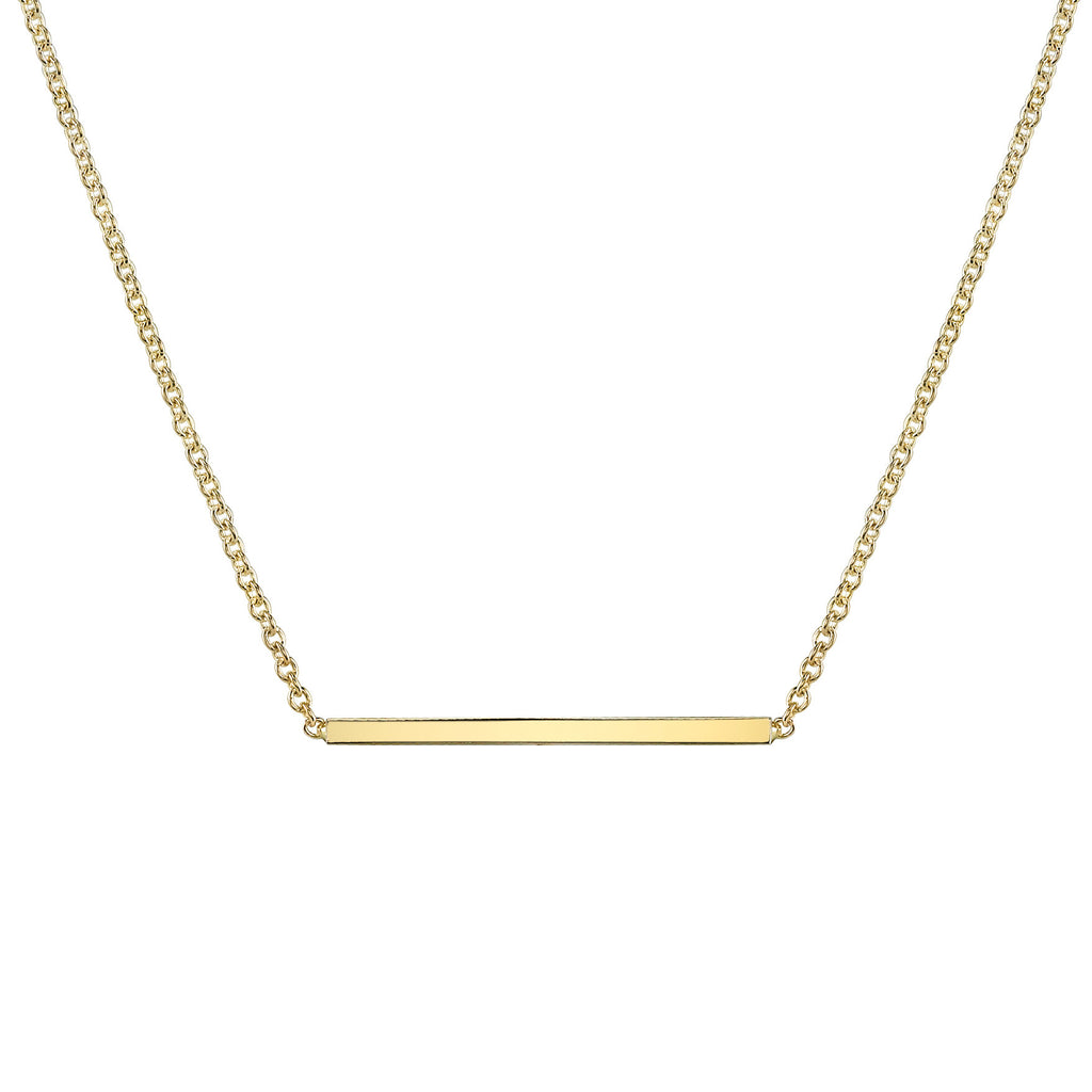 Carrie Hoffman Jewelry l Straight Bar Necklace