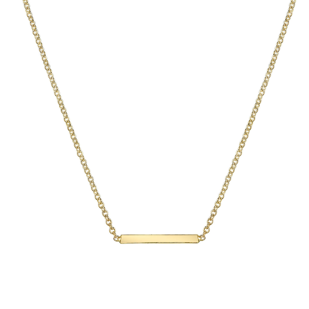 Carrie Hoffman Jewelry | Mini Straight Bar Necklace