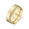 Carrie Hoffman Jewelry l Pave Diamond Cigar Band Ring