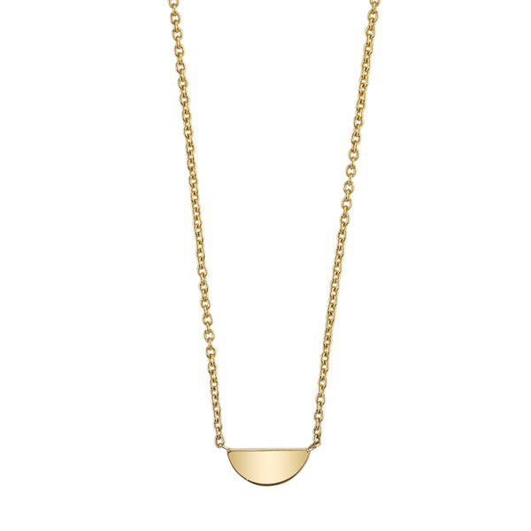 Carrie Hoffman Jewelry | Half Moon Necklace