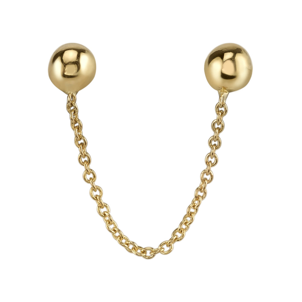 Carrie Hoffman Jewelry l Short Double Sphere Stud