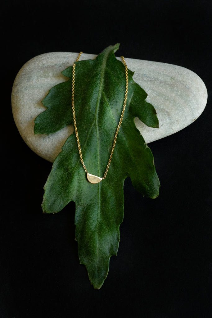 Carrie Hoffman Jewelry | Half Moon Necklace