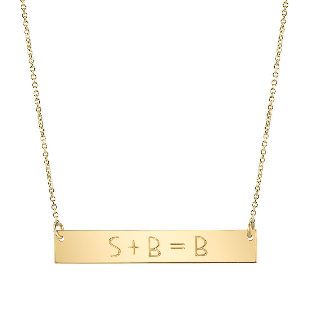 Carrie Hoffman Jewelry | Equation Necklace